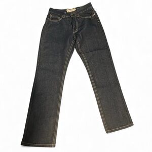 Classic Slim Straight Men's Jeans in Black